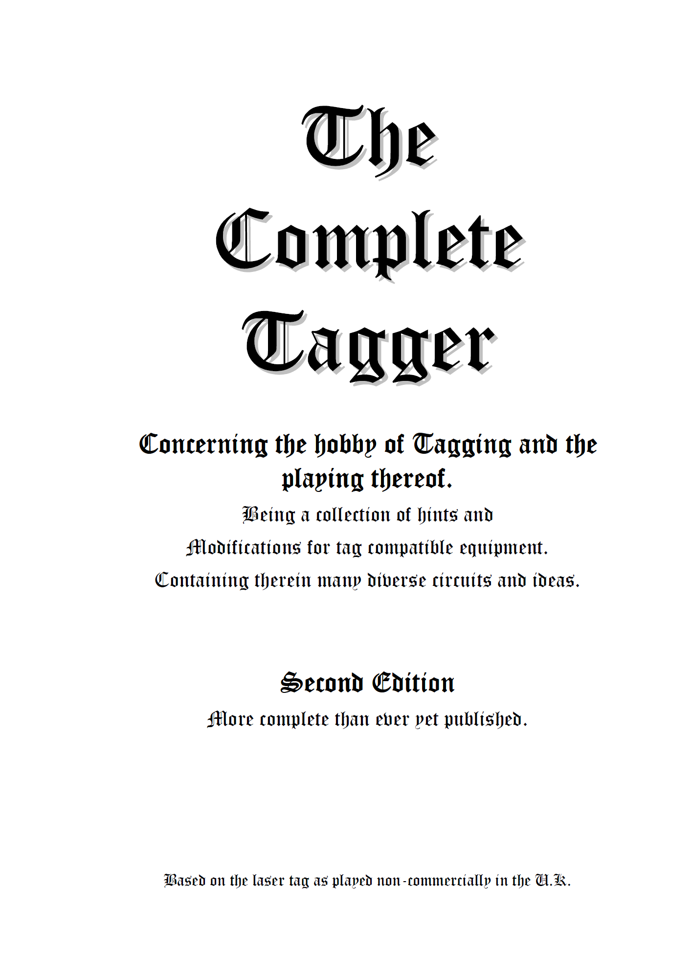 The Complete Tagger v2