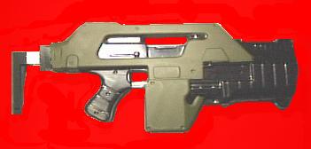 Doug Ross's new pulse rifle right side